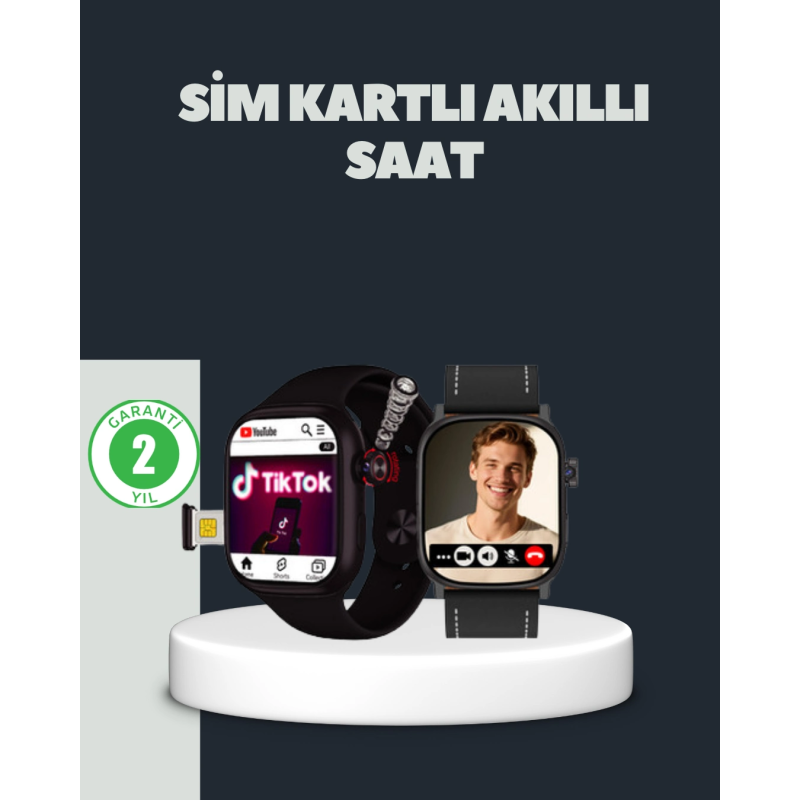 Sım Kartlı Gps Destekli Akıllı Saat Sesli Görüşmeli Sım Kartlı Gps Destekli Akıllı Saat Sesli Görüşmeli