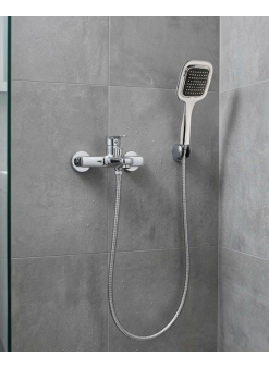 Siyah Duş Seti El Duşu Başlığı Spiral Hortum Dayanıklı Banyo Duş Aksesuarı