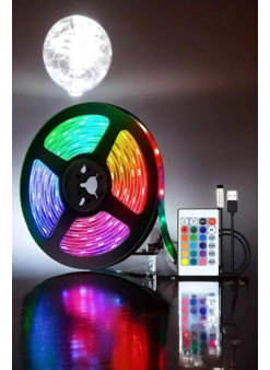 Smart Şerit Led Tv Arkası Renkli Kumandalı 10 Metre