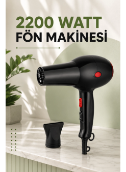 Soğuk Ve Sıcak Üfleme Özellikli Ac Motorlu Saç Kurutma Makinesi