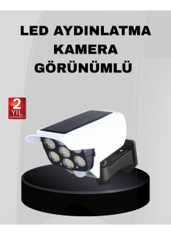 Solar Bahçe Aydınlatması Su Geçirmez Ip66 Pır Sensörlü Uzun Çalışma Süreli