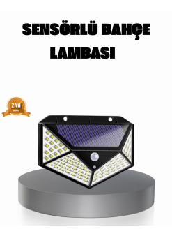 Solar Güçlü 100 Led Bahçe Lambası – Enerji Tasarruflu, Suya Dayanıklı Ve Geniş Açılı Işık