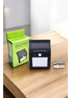Solar Güneş Enerji Panelli Sensörlü Lamba Enerji Tasarruflu