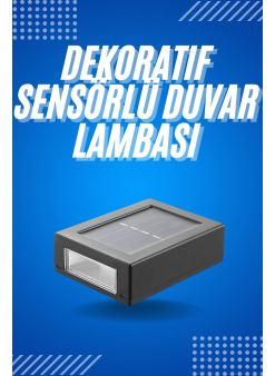 Solar Güneş Enerjili Çift Taraflı Duvar Lambası Çift Taraflı Duvar Lamba Güneş Enerjili