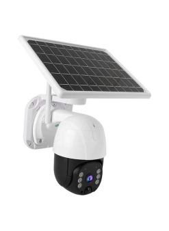 Solar Panelli Su Geçirmez Gece Görüş Destekli Wifi Bağlantılı Güvenlik Kamerası