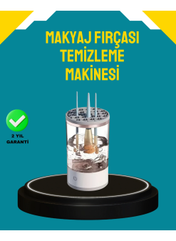 Sonik Teknoloji İle Derinlemesine Makyaj Fırçası Temizleyici