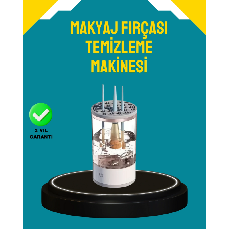Sonik Teknoloji İle Derinlemesine Makyaj Fırçası Temizleyici Sonik Teknoloji İle Derinlemesine Makyaj Fırçası Temizleyici