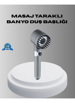 Spa Etkili Masaj Uçlu Duş Başlığı Ergonomik Tasarım