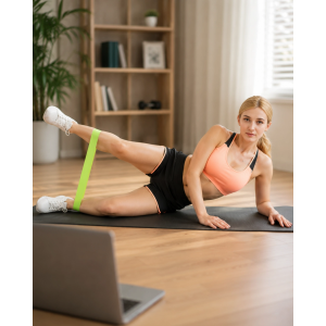Spor Antrenman Direnç Bandı Esnek Dayanıklı Egzersiz Ve Fitness Lastiği