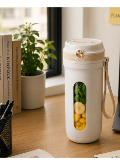 Spor Ve Seyahat İçin Taşınabilir Smoothie Blender Usb Şarj Destekli