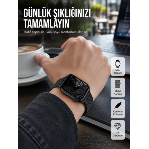 SQ-16 Mini Series 10 – Dokunmatik Akıllı Saat | Kalp Ritmi, Spo2, Uyku Takibi