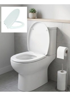 Standart Klozet Kapağı Kolay Montaj Dayanıklı Plastik Universal Uyumlu Tasarım