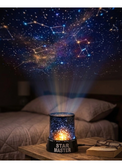 Star Projektör Gece Lambası Tavana Yıldız Yansıtan Led Işık