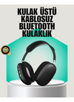 Stereo Ses Kaliteli Bluetooth Kulaklık | Katlanabilir Ve Ergonomik Tasarım