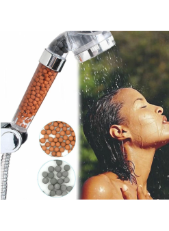 Su Arıtmalı Duş Başlığı Tasarruflu Boncuklu Banyo Duş Başlığı