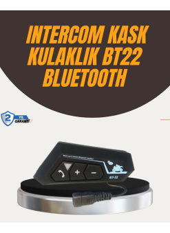 Su Geçirmez Bt22 Bluetooth Kask Kulaklığı Gps Ve Müzik Uyumlu