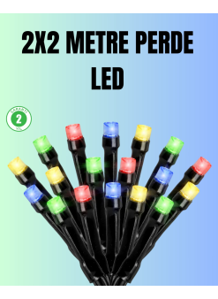 Su Geçirmez Pil Çalışan Led Perde Işık – İç Ve Dış Mekan