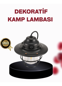 Su Geçirmez Taşınabilir Çadır Gece Lambası