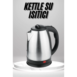 Su Isıtıcı 220 - 240 V Paslanmaz Çelik Kettle Uzun Ömürlü 2000 Watt