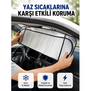 Sünger İzolasyonlu Katlanabilir Güneşlik