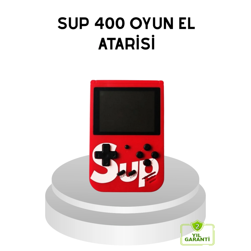 Sup Retro El Konsolu – 500 Oyun, Tv Bağlantılı, 3 İnç Ekranlı Şarjlı Mini Atari Sup Retro El Konsolu – 500 Oyun, Tv Bağlantılı, 3 İnç Ekranlı Şarjlı Mini Atari