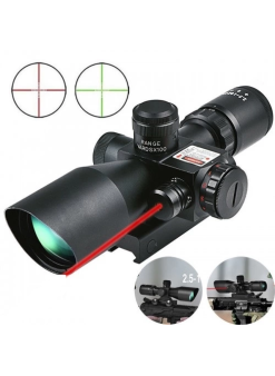 Süper Zoomlu – Lazerli – Profesyonel Av Tüfeği Dürbünü 2.5-10x40/e