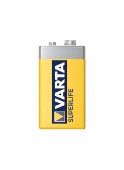 Superlife Çinko 9 Volt Pil 12'li Paket