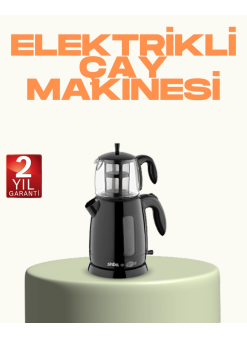 Susuz Çalışma Emniyetli Sinbo Elektrikli Çay Makinesi