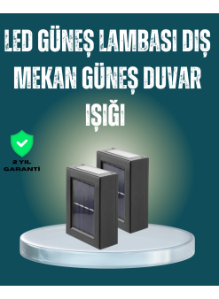 Suya Dayanıklı Güneş Enerjili Bahçe Lambası