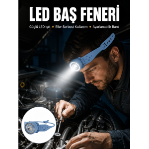 Suya Dayanıklı Led Kafa Lambası Outdoor Kullanım Yeni Nesil
