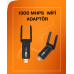 Tak-çalıştır Özellikli Çift Bant Wifi Adaptör – 1200 Mbps