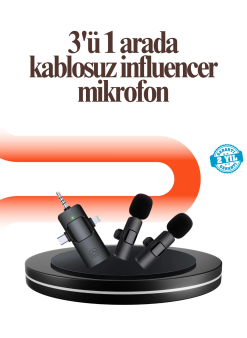 Tak Ve Kullan Mikrofon - Gürültü Engelleyici