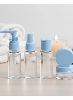 Taşınabilir 5 Parça Seyahat Kozmetik Seti 30 Ml Sızdırmaz