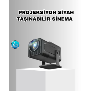 Taşınabilir Akıllı Projeksiyon Hdmı Usb Uyumlu Oyun Destekli Kompakt