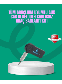 Taşınabilir Bluetooth Aux Araç Müzik Ve Konuşma Kiti