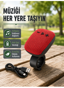 Taşınabilir Bluetooth Hoparlör – 5w Güçlü Ses, Tws Ve Fm Radyo Özellikli