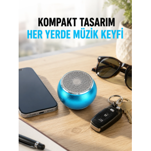 Taşınabilir Bluetooth Hoparlör  Eller Serbest Arama Özellikli Yeni Nesil