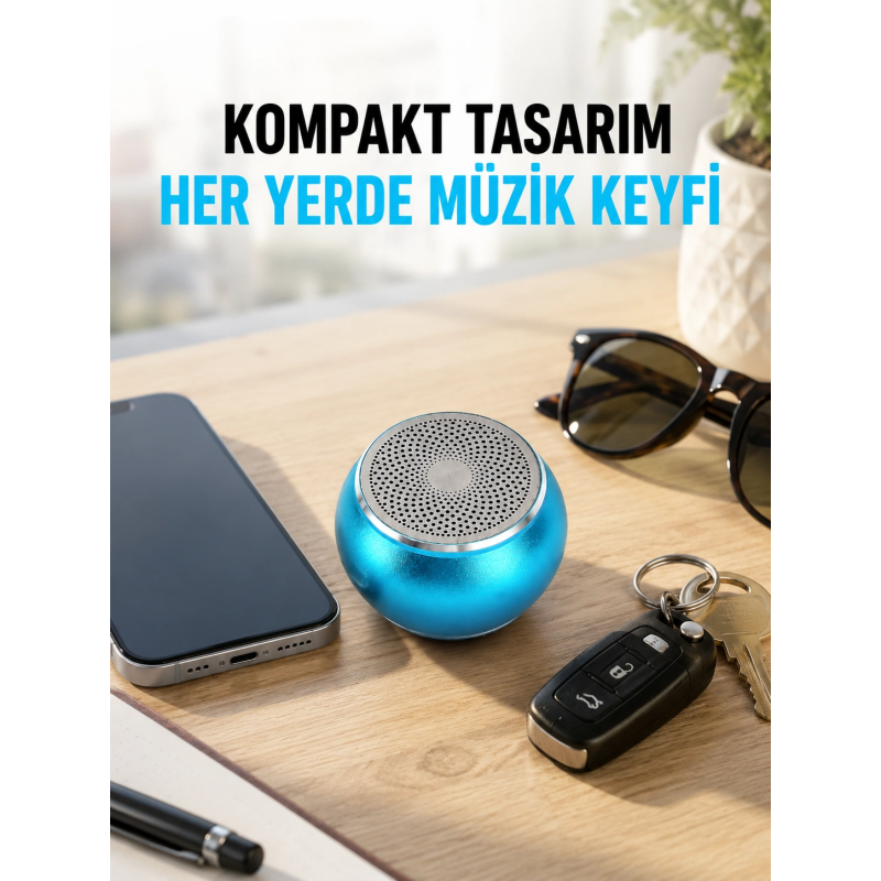Taşınabilir Bluetooth Hoparlör Eller Serbest Arama Özellikli Yeni Nesil Taşınabilir Bluetooth Hoparlör Eller Serbest Arama Özellikli Yeni Nesil