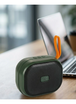 Taşınabilir Bluetooth Hoparlör Usb Tf Kart Fm Radyo Destekli Güçlü Ses