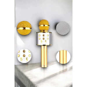 Taşınabilir Bluetooth Karaoke Mikrofon: Hafıza Kart Girişli, Etkileyici Performans