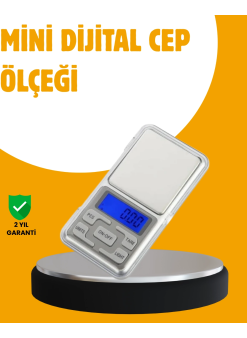Taşınabilir Dijital Cep Terazisi 5 Ölçüm Birimli