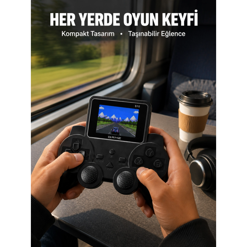 Taşınabilir Dijital Oyun Konsolu 520 Dahili Oyun Tv Bağlantı Destekli Taşınabilir Dijital Oyun Konsolu 520 Dahili Oyun Tv Bağlantı Destekli