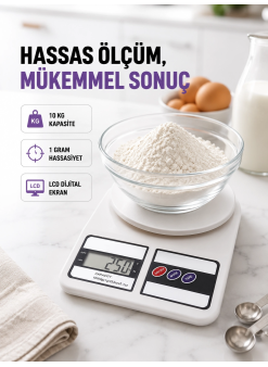Taşınabilir Dijital Terazi – Çift Ölçü Birimi Destekli