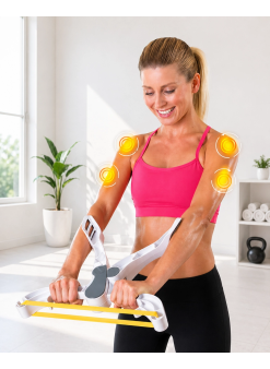 Taşınabilir Direnç Bantlı Ev Fitness Kol Güçlendirme Aleti
