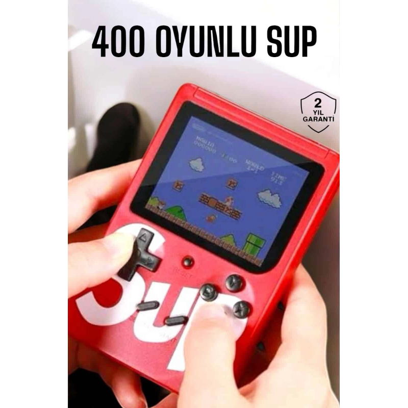 Taşınabilir El Atarisi Sup 400 Oyunlu Mini Oyun Konsolu Taşınabilir El Atarisi Sup 400 Oyunlu Mini Oyun Konsolu