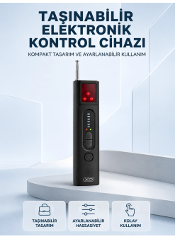 Taşınabilir Elektronik Kontrol Cihazı Ayarlanabilir Hassasiyetli
