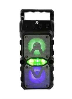 Taşınabilir Kablosuz Bluetooth Hoparlör Uzun Pil Ömrü Led Işıklı