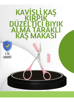 Taşınabilir Kaş Ve Kirpik Düzenleme Makası – Ergonomik Tasarım