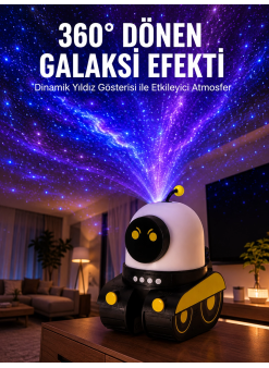 Taşınabilir Lityum Bataryalı Led Gece Lambası Ve Projektör Yeni Nesil