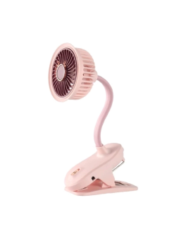Taşınabilir Mini Klips Bebek Arabası Fanı, Fan Elektrikli Soğutma Hava Sirkülatöründe 360 Derece Dönebilen Klips